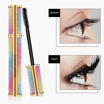 Silk fiber mascara, thick and long, waterproof mascara, thick eyebrows, long curls, naturally lasting BBB2 
Silk fiber mascara, thick and long, waterproof mascara, thick eyebrows, long curls, naturally lasting BBB2