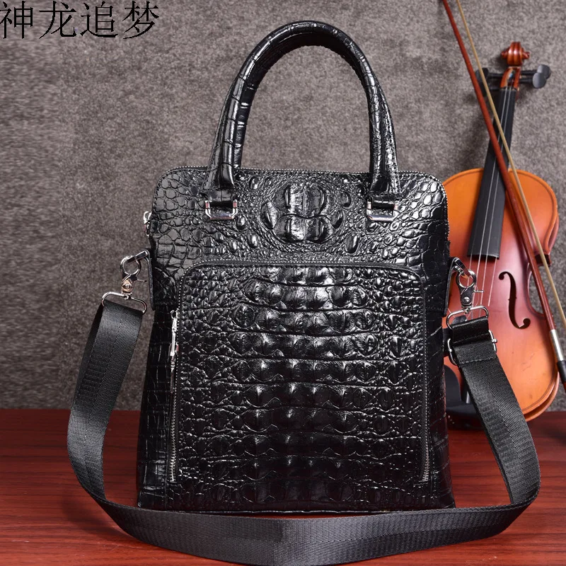 fashion Genuine Leather Men Messenger Crossbody Bag high quality Crocodile Briefcase Alligator Pattern retro flap Shoulder bag
fashion Genuine Leather Men Messenger Crossbody Bag high quality Crocodile Briefcase Alligator Pattern retro flap Shoulder bag