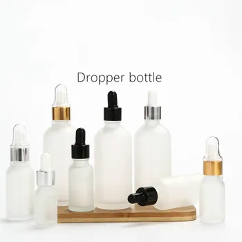 

5ml 10ml 15ml 20ml 30ml 50ml 100ml Frost Glass Dropper Bottle Empty Cosmetic Packaging Container Vials Essential Oil Bottles