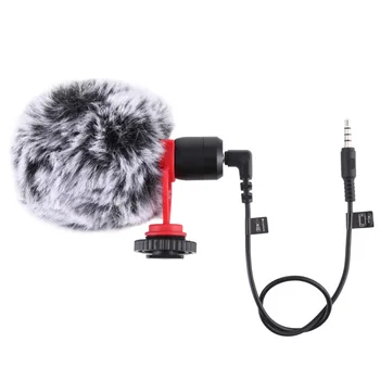 PULUZ Professional Condenser Interview Video Record Microphone Youtube Vlogging Mic for DSLR DV Camcorder Smart Phone Osmo
PULUZ Professional Condenser Interview Video Record Microphone Youtube Vlogging Mic for DSLR DV Camcorder Smart Phone Osmo