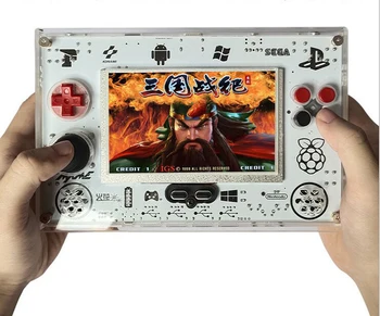 DIY RS82 retro Handheld Game Console 5.1 inch Raspberry pie open source with 8000 mAh US Plug For PSP PS1 Arcade game
DIY RS82 retro Handheld Game Console 5.1 inch Raspberry pie open source with 8000 mAh US Plug For PSP PS1 Arcade game