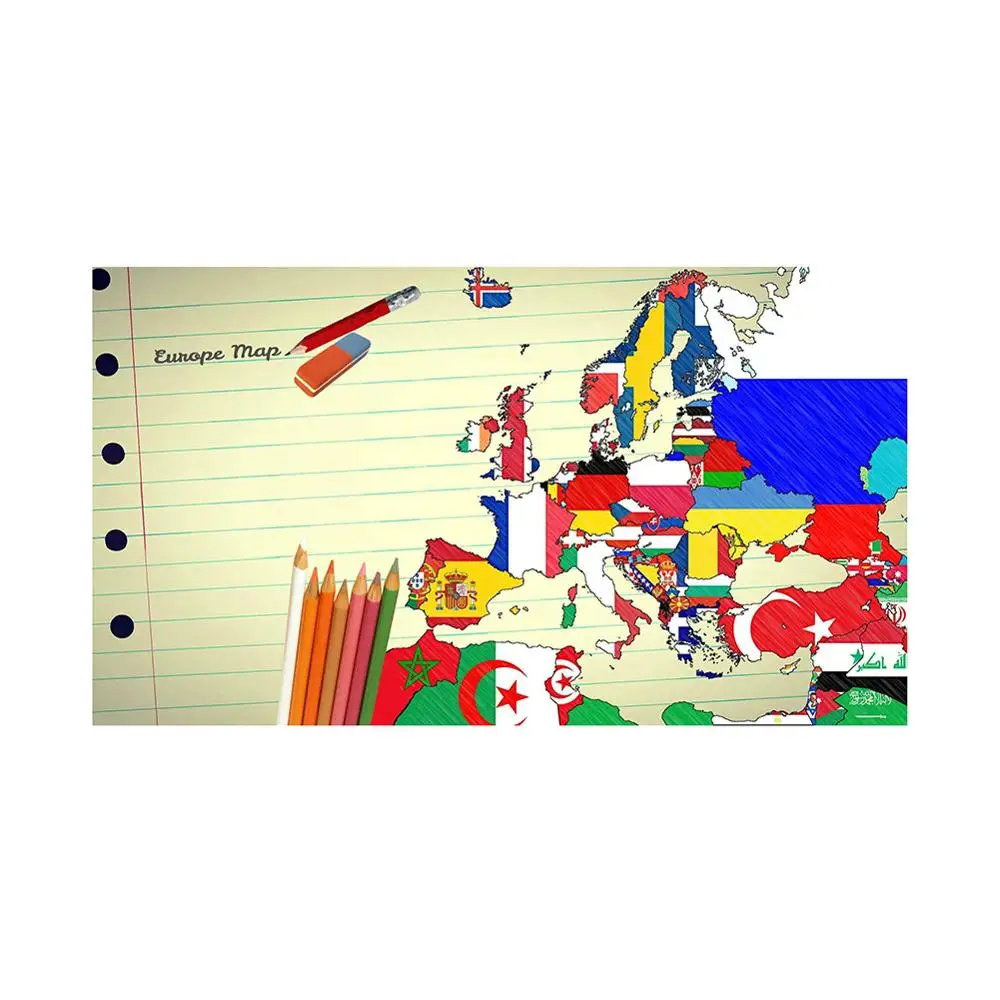 150x225cm Creative European Map Desktop Wall Decoration Map Photography Background Cloth Photo Studio Backdrop Props
150x225cm Creative European Map Desktop Wall Decoration Map Photography Background Cloth Photo Studio Backdrop Props