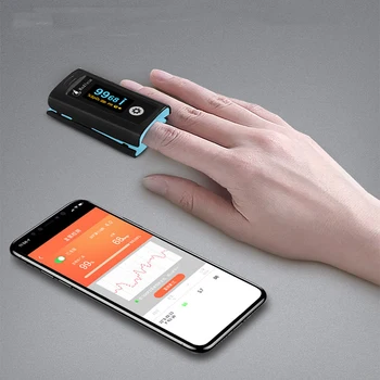 HealForce Bluetooth OLED Blood oxygen meter Finger Pulse Oximeter Blood Oxygen SpO2 Saturation Oximetro Monitor
HealForce Bluetooth OLED Blood oxygen meter Finger Pulse Oximeter Blood Oxygen SpO2 Saturation Oximetro Monitor
