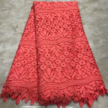 Nigerian Guipure Cord Lace High Quality French African Cord Lace Fabric With Stones Water Soluble For Party Material 5yards
Nigerian Guipure Cord Lace High Quality French African Cord Lace Fabric With Stones Water Soluble For Party Material 5yards