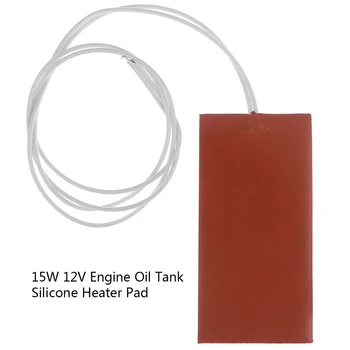 15W 12V DC 50X100mm Flexible Waterproof Silicon Heater Pad Wire Heater Engine Block Oil Pan Hydraulic Tank Heating Plate Mat
15W 12V DC 50X100mm Flexible Waterproof Silicon Heater Pad Wire Heater Engine Block Oil Pan Hydraulic Tank Heating Plate Mat