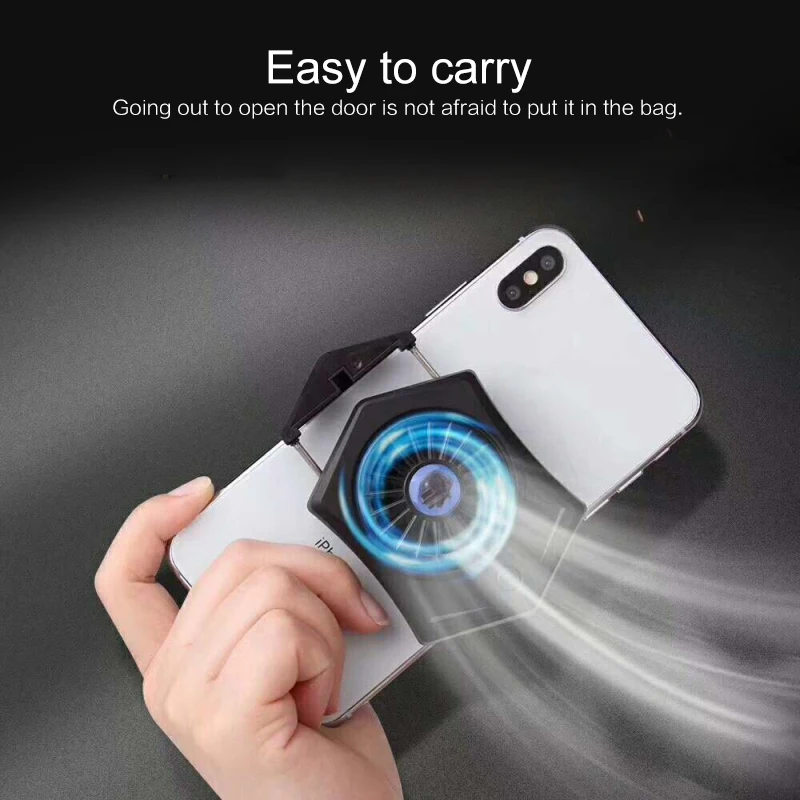 Mobile Phone Cooler Fan Holder Cooling Pad Gamepad Game Gaming Shooter Mute Radiator Controller Heat Sink Universal Port
Mobile Phone Cooler Fan Holder Cooling Pad Gamepad Game Gaming Shooter Mute Radiator Controller Heat Sink Universal Port