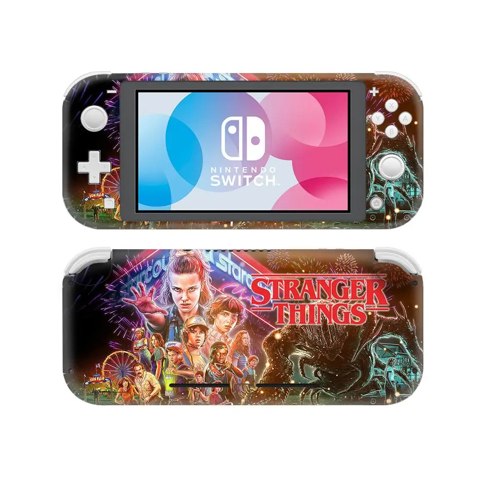 Stranger Things NintendoSwitch Skin Sticker Decal Cover For Nintendo Switch Lite Protector Nintend | Электроника