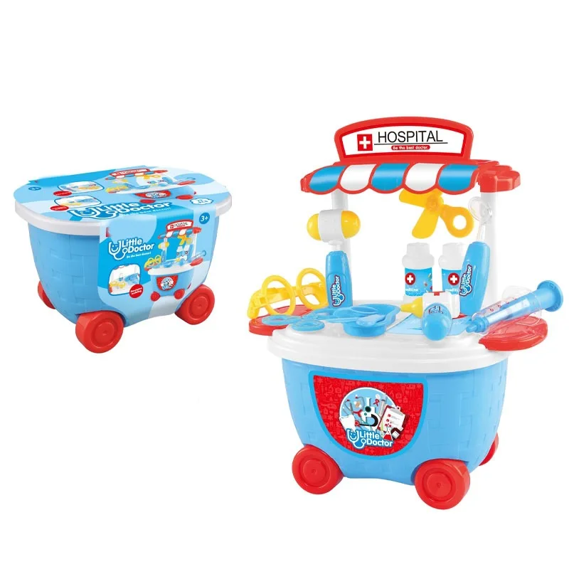 Children Model Doctor Toy Set Baby Injection Toy with Echometer Early Childhood Educational Bucket Car Toy
Children Model Doctor Toy Set Baby Injection Toy with Echometer Early Childhood Educational Bucket Car Toy