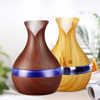 KIAPUTE 300ml Mini USB Portable Ultrasonic Aroma Humidifier Water Diffuser Wood Grain Mist Maker with LED Light for Office Home
KIAPUTE 300ml Mini USB Portable Ultrasonic Aroma Humidifier Water Diffuser Wood Grain Mist Maker with LED Light for Office Home