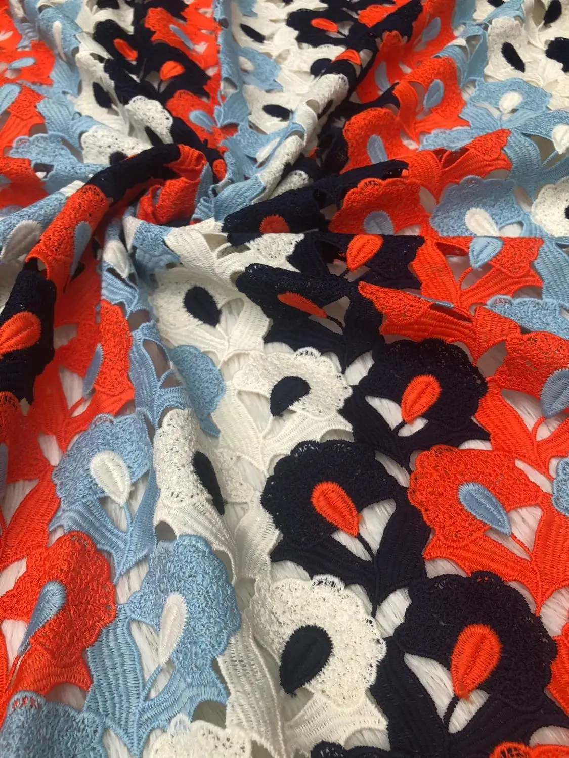 Special offer Multicolor milk silk water soluble lace fabric Africa Nigeria fabric lace for women's formal wear party dress
Special offer Multicolor milk silk water soluble lace fabric Africa Nigeria fabric lace for women's formal wear party dress
