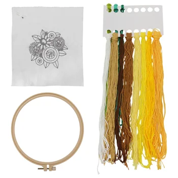 1 Set Embroidery Kit Beautiful Creative Embroidery Starter Kit Embroidery Material Hand Craft Tool for Beginners Starters
1 Set Embroidery Kit Beautiful Creative Embroidery Starter Kit Embroidery Material Hand Craft Tool for Beginners Starters