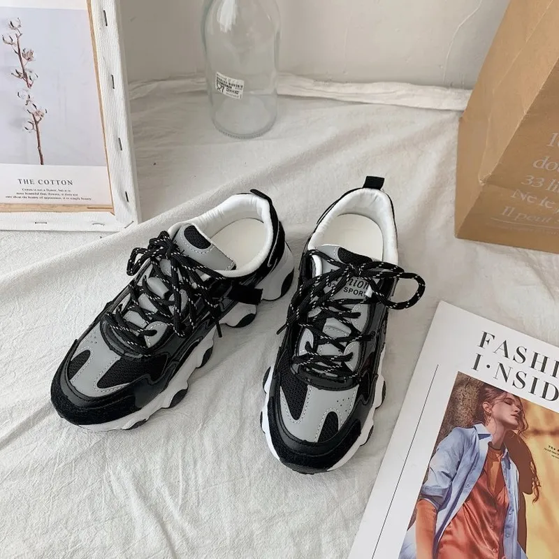 Lace Up Women Single Shoes Spring Fashion Female Flats Multicolor Dynamic Sneakers Round Toe Stitching Zapatos De Mujer K15-15
Lace Up Women Single Shoes Spring Fashion Female Flats Multicolor Dynamic Sneakers Round Toe Stitching Zapatos De Mujer K15-15