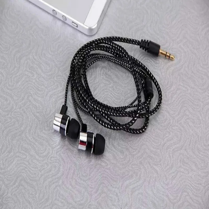 Wiring cloth rope eadphones MP3/mp4 subwoofer eadphone In-ear braided rope wired earplugs for Android portable outdoor eadphones
Wiring cloth rope eadphones MP3/mp4 subwoofer eadphone In-ear braided rope wired earplugs for Android portable outdoor eadphones