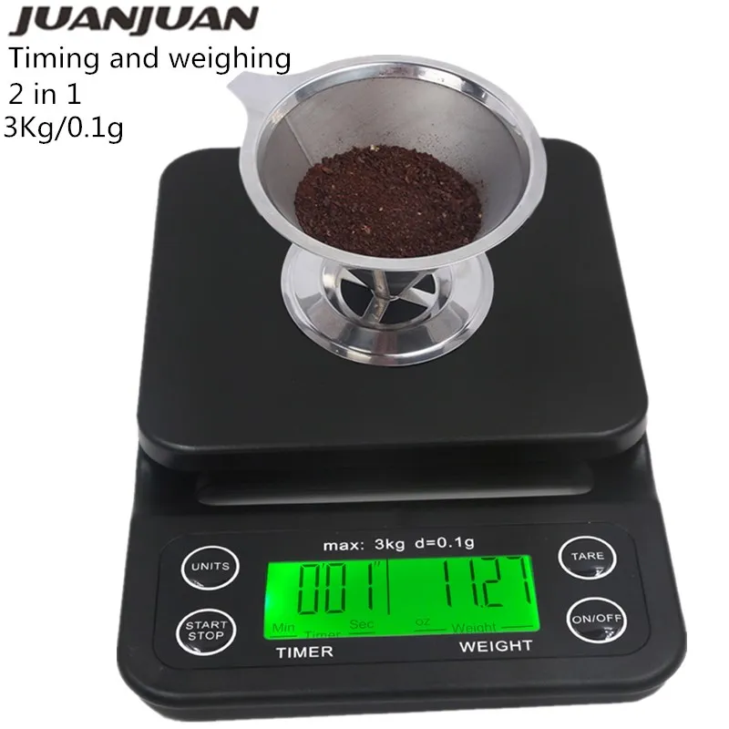 Coffee Scales Digital Scale Jewelry Weight With Timer Electronic LCD Display Grams Kitchen Drug Weight Tool Drip Scale 30% OFF
Coffee Scales Digital Scale Jewelry Weight With Timer Electronic LCD Display Grams Kitchen Drug Weight Tool Drip Scale 30% OFF