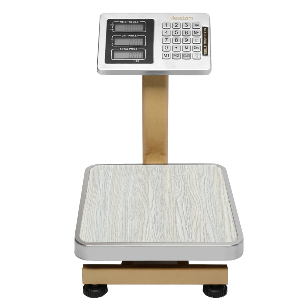 Leadzm Mini 80KG/176bs Wireless LCD Display Personal Floor Postal Platform Scale Gold
Leadzm Mini 80KG/176bs Wireless LCD Display Personal Floor Postal Platform Scale Gold