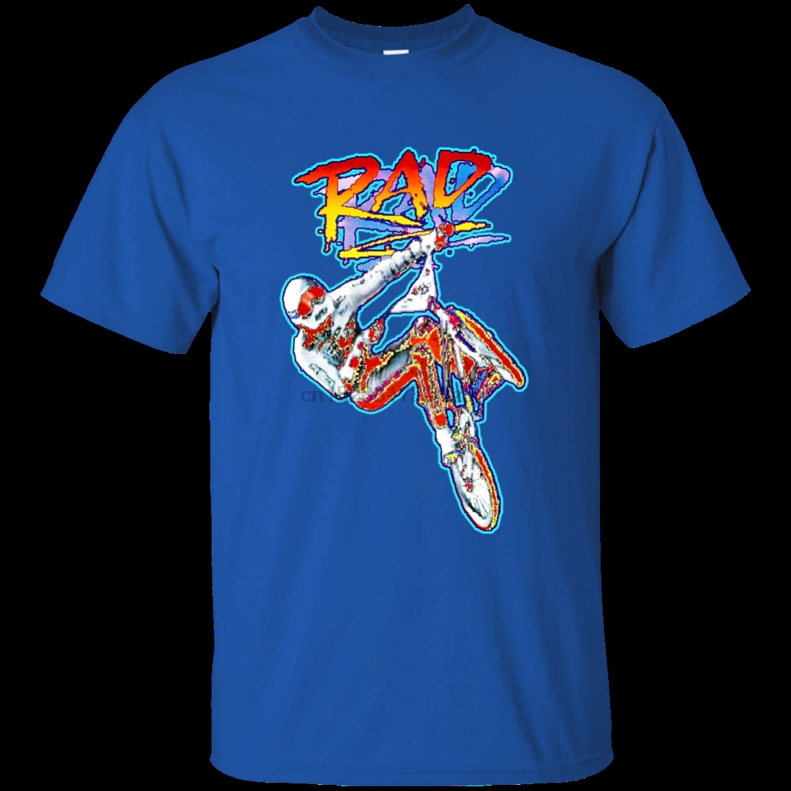 Мужская хлопковая футболка Rad BMX с изображением фильма свободного стиля G200