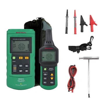 MS6818 Tester Underground Wire Finder Portable Network Detector 12V-400V DC Cable Locator Circuit Breaker Line Tracker
MS6818 Tester Underground Wire Finder Portable Network Detector 12V-400V DC Cable Locator Circuit Breaker Line Tracker