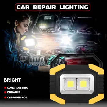 2 Modes Led Portable Spotlight 500-800LM Super Bright Led Work Light Rechargeable for Outdoor Camping Lamp Led Flashlight CD
2 Modes Led Portable Spotlight 500-800LM Super Bright Led Work Light Rechargeable for Outdoor Camping Lamp Led Flashlight CD