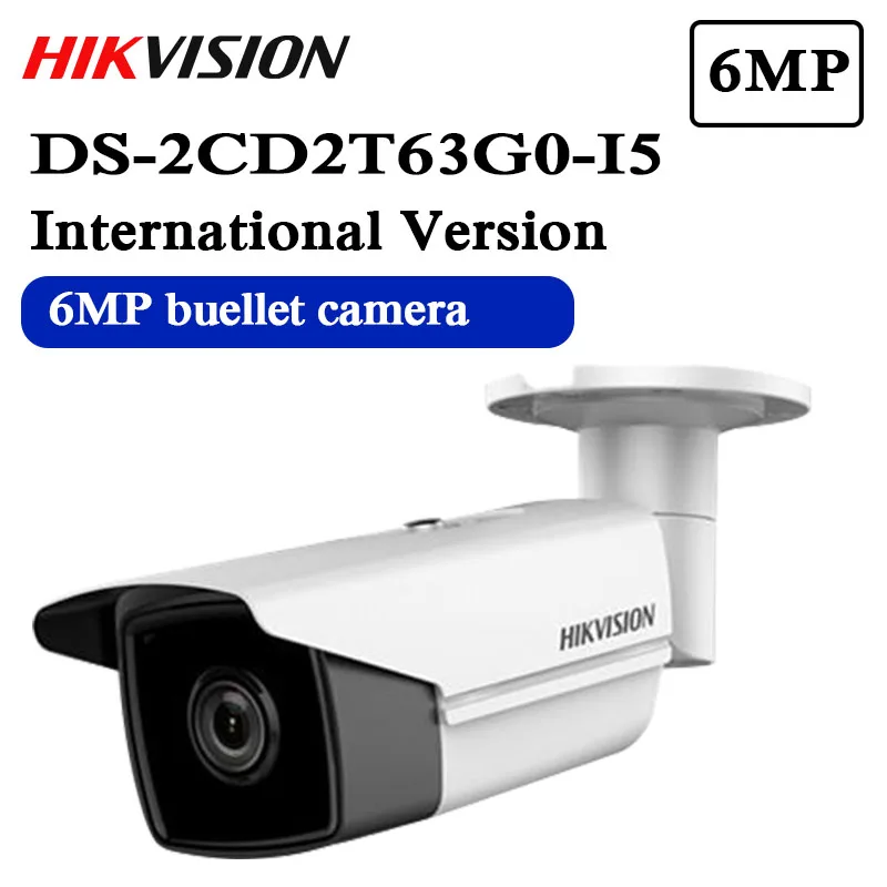 In stock hikvision international version DS-2CD2T63G0-I5 6MP IR Fixed Bullet Network Camera
In stock hikvision international version DS-2CD2T63G0-I5 6MP IR Fixed Bullet Network Camera