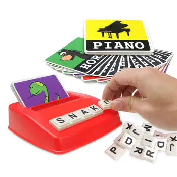 Kids Early Learning Entertainment English Letter Sight Words Cards Phonics Educational Games for 0-14 Ages Spelling Literacy Toy
Kids Early Learning Entertainment English Letter Sight Words Cards Phonics Educational Games for 0-14 Ages Spelling Literacy Toy