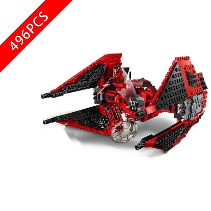 New Star Warsingd Major Vonreg's TIE Fighter Compatible lepinngly Star Warsing 75240 Building Blocks Toys for Kid Birthday Gift
New Star Warsingd Major Vonreg's TIE Fighter Compatible lepinngly Star Warsing 75240 Building Blocks Toys for Kid Birthday Gift