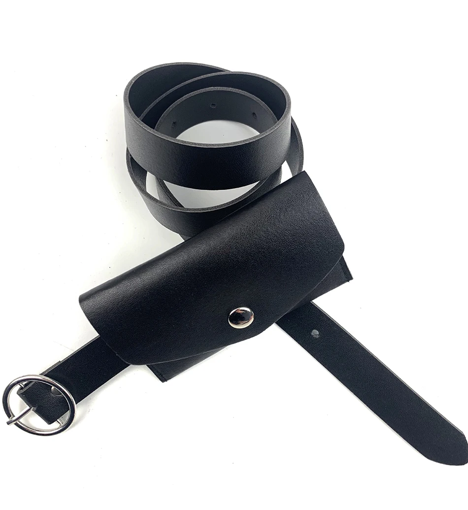 AIREEBAY Women Waist Belts Bags Leather Ladies Waist Pack Women Dress Skirt Decoration Small Fanny Pack AIREEBAY Women Waist Belts Bags Leather Ladies Waist Pack Women Dress Skirt Decoration Small Fanny Pack