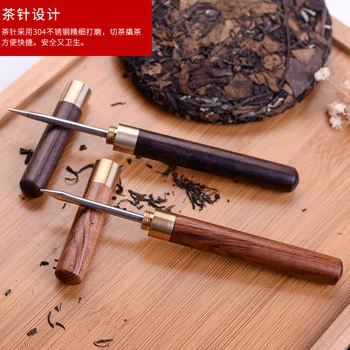 sandalwood tea cone flower pear wood tea needle stainless steel Pu'er tea knife tea set with black tea Pu'er tea pry
sandalwood tea cone flower pear wood tea needle stainless steel Pu'er tea knife tea set with black tea Pu'er tea pry