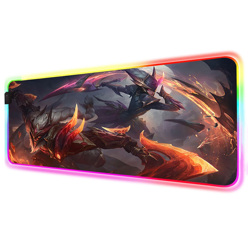Large Mouse Pad League of Legends RGB Gamer Accessories Large LED MousePad XXL Gaming Desk PC Table with Backlight Gaming Pad
Large Mouse Pad League of Legends RGB Gamer Accessories Large LED MousePad XXL Gaming Desk PC Table with Backlight Gaming Pad