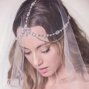 Stonefans Bridal Headband Rhinestone Wedding Hair Chain Headpiece Accessories for Women Crystal Boho Forehead Head Chain Jewelry
Stonefans Bridal Headband Rhinestone Wedding Hair Chain Headpiece Accessories for Women Crystal Boho Forehead Head Chain Jewelry
