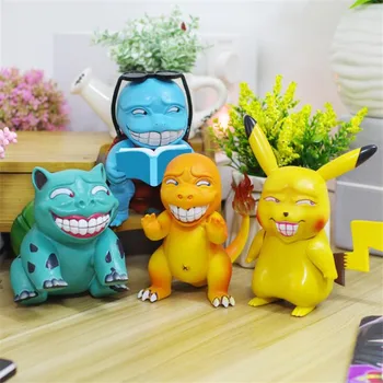 Pokemon Anime Figures Pikachu Squirtle Charmander Bulbasaur PVC Action Game Figurine Evil Smile Figma Funny Xmas Toys Collection
Pokemon Anime Figures Pikachu Squirtle Charmander Bulbasaur PVC Action Game Figurine Evil Smile Figma Funny Xmas Toys Collection