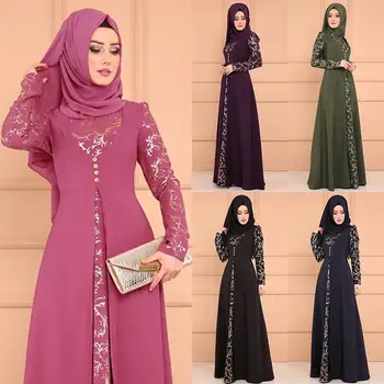 2019 new arrival Elegent Fashion Style Fake Two Pieces Muslim Women Plus Size Long Abaya S-5XL abaya femme musulman
2019 new arrival Elegent Fashion Style Fake Two Pieces Muslim Women Plus Size Long Abaya S-5XL abaya femme musulman