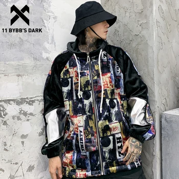 11 BYBB'S DARK Hip Hop Patchwork Printed Thick Mens Hooded Jackets Harajuku Tops Color Clock Casual Cotton Male Coats Streetwear
11 BYBB'S DARK Hip Hop Patchwork Printed Thick Mens Hooded Jackets Harajuku Tops Color Clock Casual Cotton Male Coats Streetwear