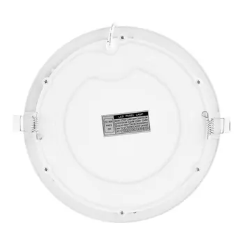 18W Super Bright Ultra-thin LED Panel Light Ceiling Lamps Recessed Light Fixture Kit with LED Driver 205mm Open Hole Round
18W Super Bright Ultra-thin LED Panel Light Ceiling Lamps Recessed Light Fixture Kit with LED Driver 205mm Open Hole Round