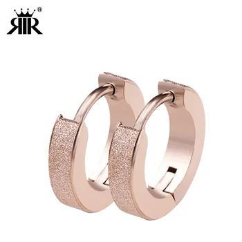 Simple Stainless Steel Gold Plated Earrings Dull Polish Ear Clip Europe and America Fashion and Personality Titanium Steel Women
Simple Stainless Steel Gold Plated Earrings Dull Polish Ear Clip Europe and America Fashion and Personality Titanium Steel Women