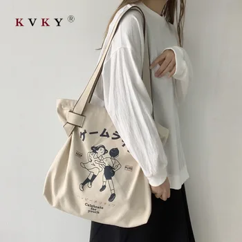 2020 New Large-capacity Canvas Bag Women Single Shoulder Personality Japanese Retro Yoga Travel Beach Bag Reusable Shopping Bag
2020 New Large-capacity Canvas Bag Women Single Shoulder Personality Japanese Retro Yoga Travel Beach Bag Reusable Shopping Bag