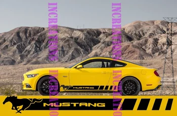 For 1Set/2pcs Ford Mustang Racing Side Stripes Decals Gt Shelby Convertible Sticketrs Stripes Car styling
For 1Set/2pcs Ford Mustang Racing Side Stripes Decals Gt Shelby Convertible Sticketrs Stripes Car styling