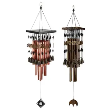 Outdoor Indoor Metal Tube Wind Chime with Copper Bell Large Windchimes for Pati
Outdoor Indoor Metal Tube Wind Chime with Copper Bell Large Windchimes for Pati