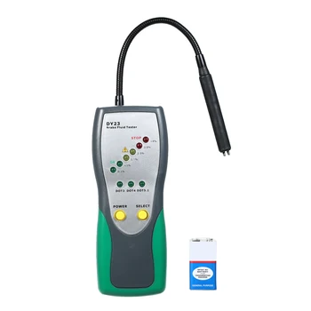 DY23 Automotive Brake Fluid Tester Digital Brake Fluid Inspection High-Precision Probe LED Indicator Display Car Diagnostic Tool
DY23 Automotive Brake Fluid Tester Digital Brake Fluid Inspection High-Precision Probe LED Indicator Display Car Diagnostic Tool