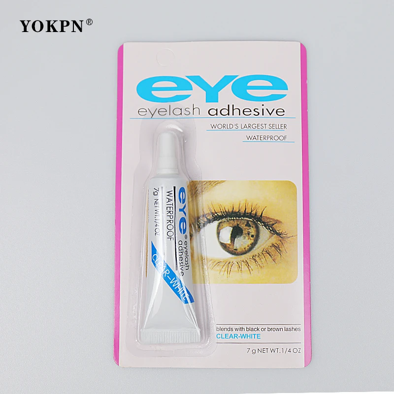 YOKPN 1PC Practical Eyelash Glue Clear-white/Dark-black Waterproof False Eyelashes Makeup Adhesive EyeLash Glue Cosmetic Tools
YOKPN 1PC Practical Eyelash Glue Clear-white/Dark-black Waterproof False Eyelashes Makeup Adhesive EyeLash Glue Cosmetic Tools