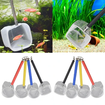 3D Mini Stainless Steel Adjustable Fish Tank Catch Net Shrimp Scoop Fish Scoop Round Square Pocket Shrimp Catching Nets
3D Mini Stainless Steel Adjustable Fish Tank Catch Net Shrimp Scoop Fish Scoop Round Square Pocket Shrimp Catching Nets