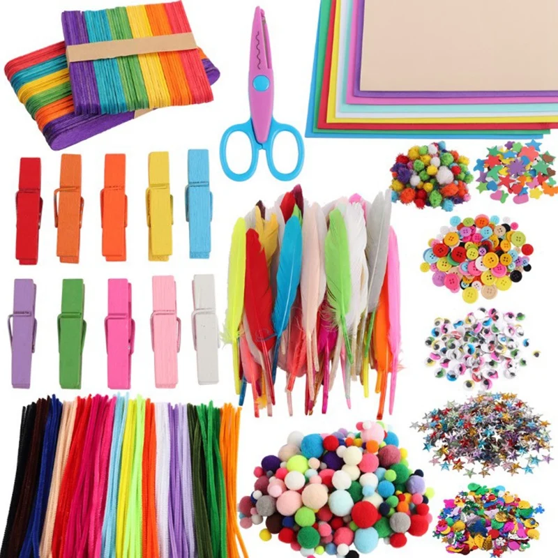 1,000 Handicraft Supply Kits, Childrens Handicraft Kits and Handicrafts Provide Handicrafts in Parent-Child Classrooms
1,000 Handicraft Supply Kits, Childrens Handicraft Kits and Handicrafts Provide Handicrafts in Parent-Child Classrooms