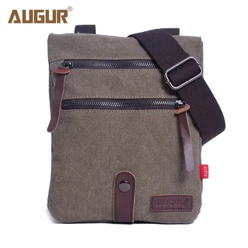 AUGUR Men's Canvas Handbag High Quality Messenger Bags Fashion Shoulder Bags Retro Crossbody Bag Double Layer Small Bags
AUGUR Men's Canvas Handbag High Quality Messenger Bags Fashion Shoulder Bags Retro Crossbody Bag Double Layer Small Bags