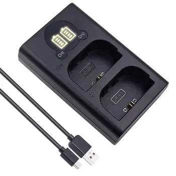 CBC-E6 LC-E6 Dual LCD USB Battery Charger Compatible with for Canon EOS 7D 6D 5D Mark II III IV 5D2 5D3 5D4 5DSR 60Da Cameras
CBC-E6 LC-E6 Dual LCD USB Battery Charger Compatible with for Canon EOS 7D 6D 5D Mark II III IV 5D2 5D3 5D4 5DSR 60Da Cameras