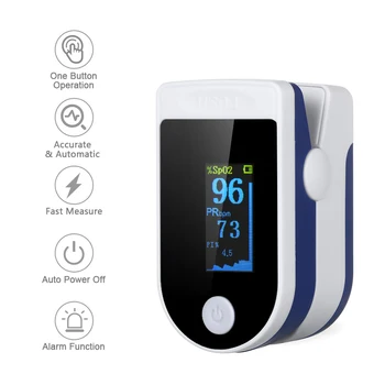 Blood Oxygen Finger Pulse Digital Fingertip Oximeter Oxygen Saturation Meter Finger Monitor Portable Oximetro (No Battery)
Blood Oxygen Finger Pulse Digital Fingertip Oximeter Oxygen Saturation Meter Finger Monitor Portable Oximetro (No Battery)