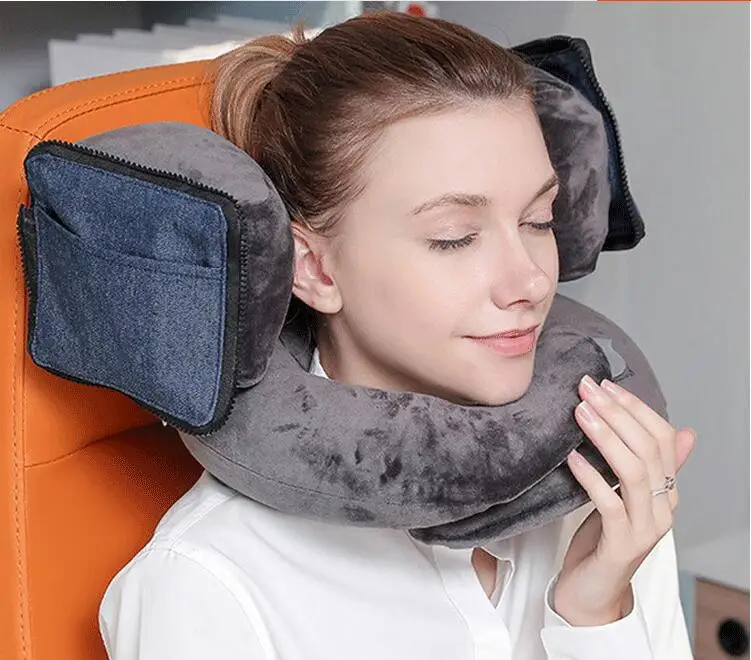 2020 New Protable Soft U-Shape Travel Cushion Pillow for Car Airplane Inflatable Neck Pillow Travel Accessories Protection 
2020 New Protable Soft U-Shape Travel Cushion Pillow for Car Airplane Inflatable Neck Pillow Travel Accessories Protection
