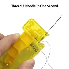 Automatic Needle Threader Sewing Needle Device Hand Machine DIY Tool Sewing Needles Parts For Elderly Household Tool Dropship
Automatic Needle Threader Sewing Needle Device Hand Machine DIY Tool Sewing Needles Parts For Elderly Household Tool Dropship