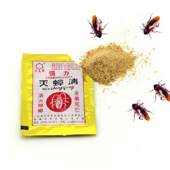 50bag/box Cockroach Pesticide Drug Spraying Repeller Insecticide Bait Moth Roach Powder Pest Control Termite Micro Toxic Trap
50bag/box Cockroach Pesticide Drug Spraying Repeller Insecticide Bait Moth Roach Powder Pest Control Termite Micro Toxic Trap