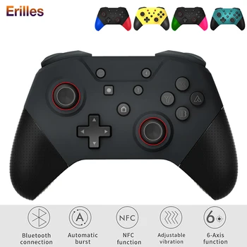 NFC Controller for Switch Pro Bluetooth Joystick Gamepad Full Function Wake-up Virbration 6-axis Joypad for NS Switch lite
NFC Controller for Switch Pro Bluetooth Joystick Gamepad Full Function Wake-up Virbration 6-axis Joypad for NS Switch lite