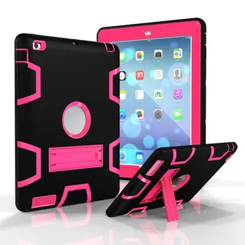 Fashion Contrast Tablet Case With Bracket Drop Protection Anti-fall Scratchproof Cover For ipad 2/3/4
Fashion Contrast Tablet Case With Bracket Drop Protection Anti-fall Scratchproof Cover For ipad 2/3/4