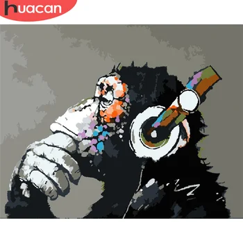 HUACAN Paint By Number Monkey Drawing On Canvas Gift DIY Pictures By Numbers Animal Kits Hand Painted Painting Art Home Decor
HUACAN Paint By Number Monkey Drawing On Canvas Gift DIY Pictures By Numbers Animal Kits Hand Painted Painting Art Home Decor